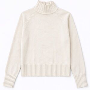 Philosophy Ivory Cream Turtleneck Sweater